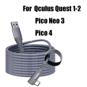 VR 용품 USB 3.2 Gen1 케이블 5Gbps 고속 충전 스마트폰 VR 헤드셋 액세서리 Quest 2 Link 3M 5M C타입
