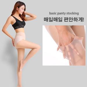 여성 여름 하체보정 기본 팬티스타킹 복부 허벅지 압박 15D 5P