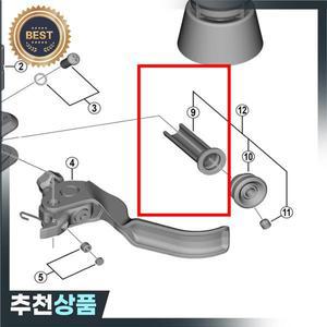 Shimano MTB SLX/XT/XTR 유압 브레이크 레버 다이어프램 캡 Y2GR98020 Y8V