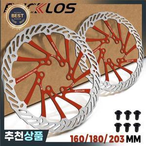 BUCKLOS 로터 Mtb 160MM G3CS 내구성 자전거 유압 브레이크 고강도 MTB 부품