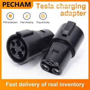 전기 자동차 충전 어댑터 Type1 J1772 to Teslas Model X Y 3 S, EV 충전기 커넥터 EVSE 변환 건 소켓