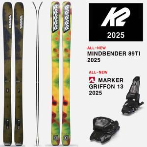 2425시즌 케이투 올마운틴 프리라이드 스키 K2 SKI MINDBENDER 89 TI+GRIFFON 13 BK