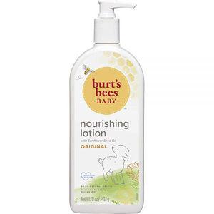 Burt's Bees 베이비 너리싱 로션 오리지널 향 355ml 12온스 병 1122256