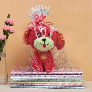 인형 포장에 대 한 투명 Opp 비닐 봉투 50 개 작은 심장 선물 가방 파티 사탕 과일 바구니 18x2 5cm/20x30cm