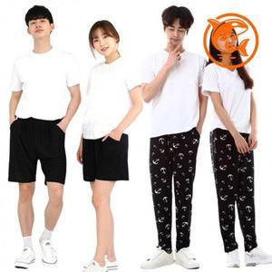 바지 빅사이즈 쿨팬츠 시원한 쿨바지 여름 남녀 (3mKxR)