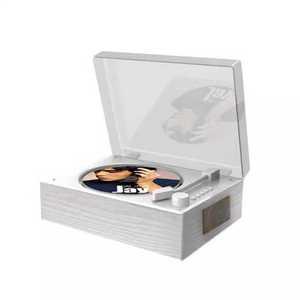 벽걸이 CD 레트로 스피커 블루투스 플레이어 휴대용 제품