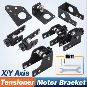 3D 프린터 부품 모터 마운트 브래킷 CR 10 ENDER DIY 2GT 텐셔너가있는 GT2 6MM 9MM