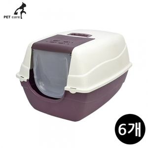 엠펫 초대형 고양이 화장실 레드 (CAT-L16) (6개입) (1박스)