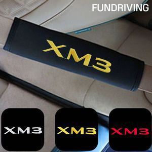 XM3 로고 포인트 자수 안전벨트 커버