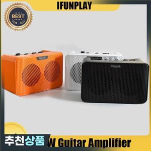 충전식 미니 휴대용 일렉트릭 기타 앰프 스피커 블루투스 지연 효과가 5 와트