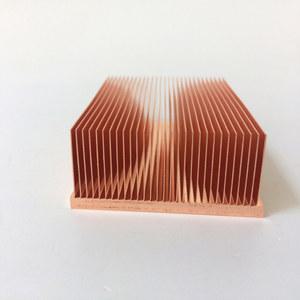 정밀 구리 스카이빙 핀 방열판 라디에이터 냉각 쿨러 3D 프린터 칩 전자 칩 IC LED 컴퓨터용 60 60 20