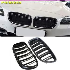 자동차 앞 신장 그릴 BMW 5 시리즈 F10 F11 F18 520d 540i 2010 레이싱