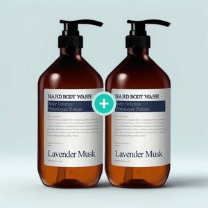 부케가르니 나드바디워시 라벤더머스크 대용량 1000ml 2개