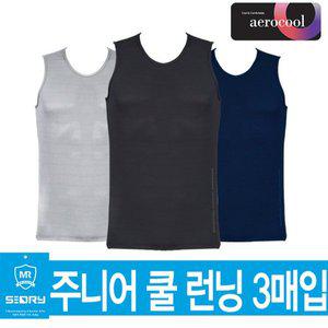 [기타]3종세트 주니어 로터스 런닝 학생 나시 에어로쿨