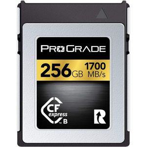 ProGrade 디지털 메모리 카드 카메라용 CFexpress Type B 256GB 골드 시리즈