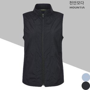 [마운티아]마운티아 여성 여름 신축성 좋은 초경량 조끼 시원한 등산 스포