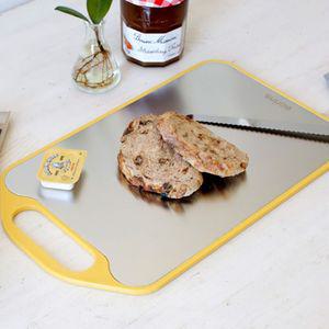 양면스텐도마 깔끔한 컬러 핸들 스테인리스 양면 도마