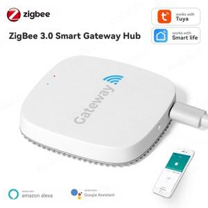 투야 스마트봇Tuya 무선 ZigBee 게이트웨이 허브 스마트 홈 자동화 링크 브리지 라이프 APP  제어는 Alexa