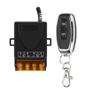 투야 스마트봇AC 110V 220V 30A 릴레이 1CH 수신기 컨트롤러 및 2botton RF 433 Mhz 송신기 433Mhz 무선