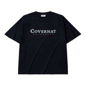 COVERNAT 커버낫 센터 어센틱 티셔츠 Dark Navy 559958