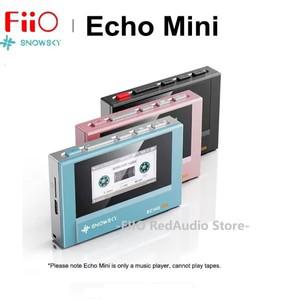 FiiO SnowSky Echo 미니 HiFi Bluetooth MP3 워크맨 순수 음악 플레이어 15시간 재생 3.5mm 4.4mm 헤드폰