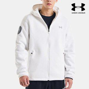 [언더아머] 남여공용 UA APAC 본디드 플리스 후디 재킷 1376614-112