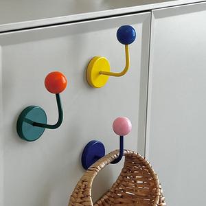 컬러볼 자석 후크 소품걸이 6color