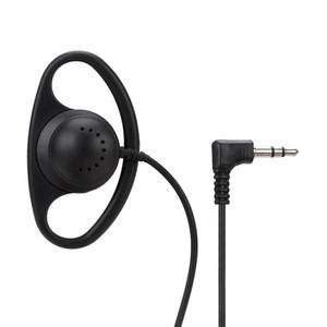 이어후크 유선 이어폰, 싱글 사이드 휴대용 헤드폰, 전화 PC용, PTT 마이크 없음, 3.5mm 인터페이스
