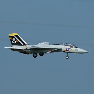 취미 RC Xfly 듀얼 엔진 덕트 원격 제어 전투기 조립 고정 날개 모델 비행기 장난감 F-14 Tomcat 40mm