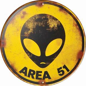 레트로포스터 빈티지포스터 인테리어 그림 크리에이티브 레트로 UFO 외계인 장식 아트 사인 빈티지 금속 사
