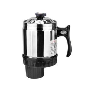 차량용 커피포트 대용량 다용도 12V/24V겸용 스텐레스 800ml 스마트