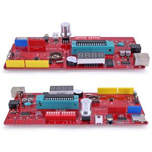 아두이노 Atmega328P 개발 보드 플러스 풍부한 다기능 부저 KNOB 센서 자리 디스플레이 RTC MP3 모듈 아두이노용