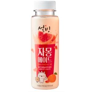 설빙 자몽에이드 250ml 12개 (냉장제품)