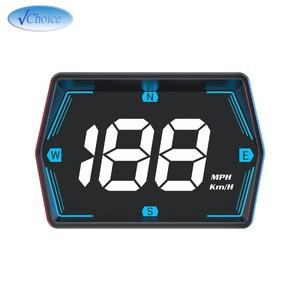 G20 자동차 헤드업 디스플레이, GPS HUD 스마트 계량기, 보안 과속 경보 속도 나침반, 전자 액세서리 허드