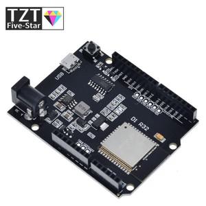 Wemos D1 ESP32 ESP-32 WiFi Bluetooth 4MB 플래시 UNO D1 R32 보드 모듈 Arduino 용 CH340 CH340G 개발 보
