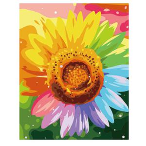 투코비 DIY 레인보우 해바라기 유화 선물 추천 40x50 BNS