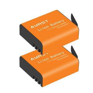1350mAh PG1050 SJ4000 PG900 배터리 + USB 듀얼 충전기 SJCAM M10 EKEN 4K H8 H9 GIT-LB101