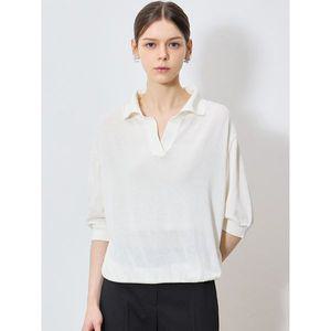 [쉬즈미스]품격있는 오픈 카라 니트 탑  택가격  138000원 _P392764865