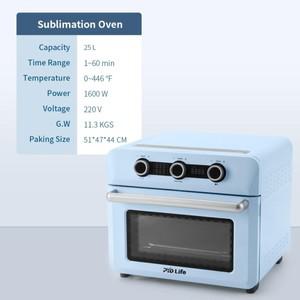PYD Life 25 L 스마트 3D 전사 승화 텀블러 머그 열 프레스 기계 오븐