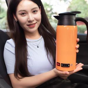주전자 자동차 물품 (그레이 스텐 포트기 차량용커피포트 용품