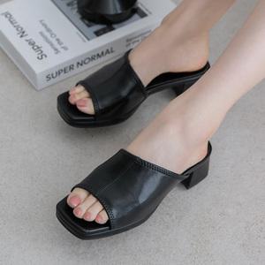핏데이 가보시 스판 뮬 슬리퍼(5cm)