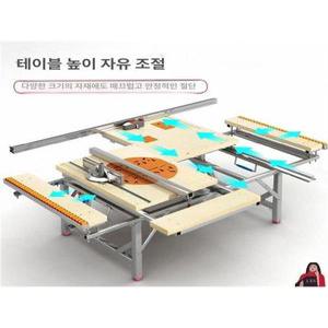 목공용 작업대 홀쏘 톱다이 벤치 워크 접이식 현장 홀커터 초경 테이블 스테인레스 테이블쏘