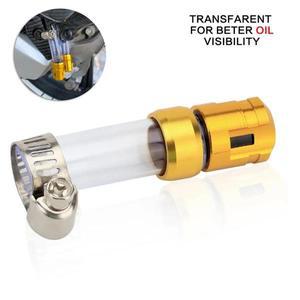 오토바이 에어 필터 드레인 튜브 호환 CNC 합금 헤드 PCX150 ADV150 Aerox 155 Nmax V1 V2 Click 125i
