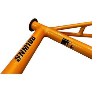 쓰나미 레온 자전거 사이클 경량 바이크 합금 픽시 SNM100 레드 세트