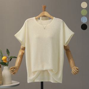 [모노시크] 데일로 썸머 가오리 루즈핏 티셔츠_MNTG223