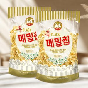 [자연초] 흑메밀칩 버큇칩 230g x 2개 메밀과자 부모님 간식 디저트