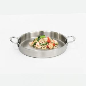 인덕션겸용 원형 스텐 통삼중 닭갈비팬 볶음팬 30cm