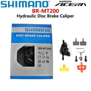 SHIMANO BR MT200 MTB 자전거 용 B01S 수지 브레이크 패드가있는 유압 디스크 캘리퍼스 Shimano  액세서리