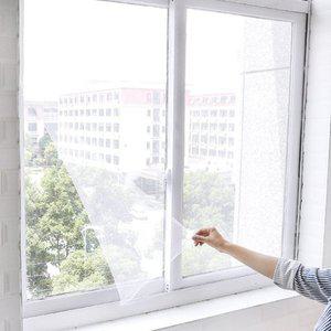 붙이는방충망 베란다 창문 찍찍이 붙이는 나일론 모기장 천 모기 미세 방충망 촘촘망 필터