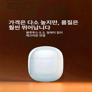 실시간 번역 이어폰 동시통역 헤드셋 여행 다국어 화이트 버드 블루투스 오픈 및 이어